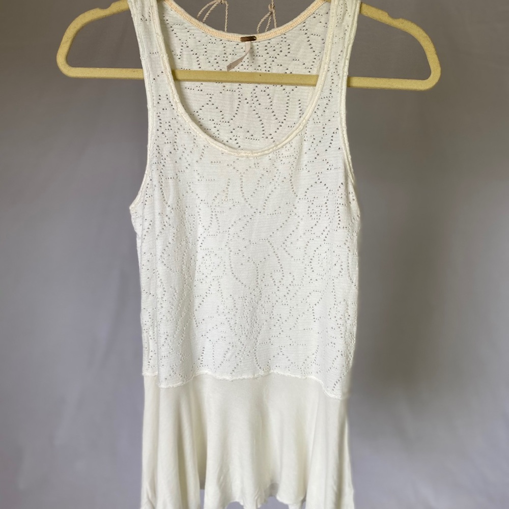 Free People Peplum Tank